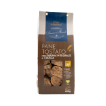 Pane tostato con farina integrale e crusca 400g