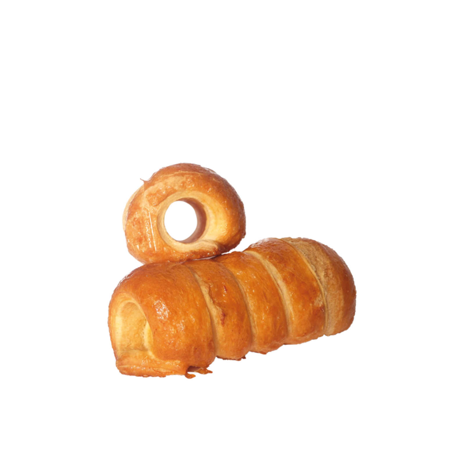 cannolo sfoglia grande 2 buchi Cannolo sfoglia grande a 2 buchi ca. 60pezzi 2,4kg - immagine 1